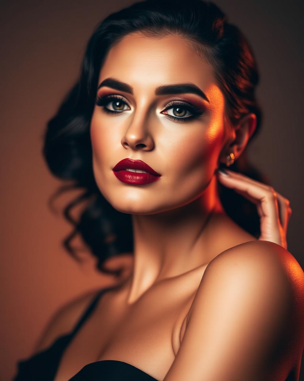 Glamour look