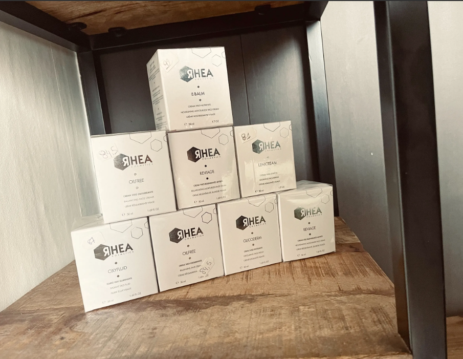 Rhea Cosmetics gezichtsverzorgingsproducten